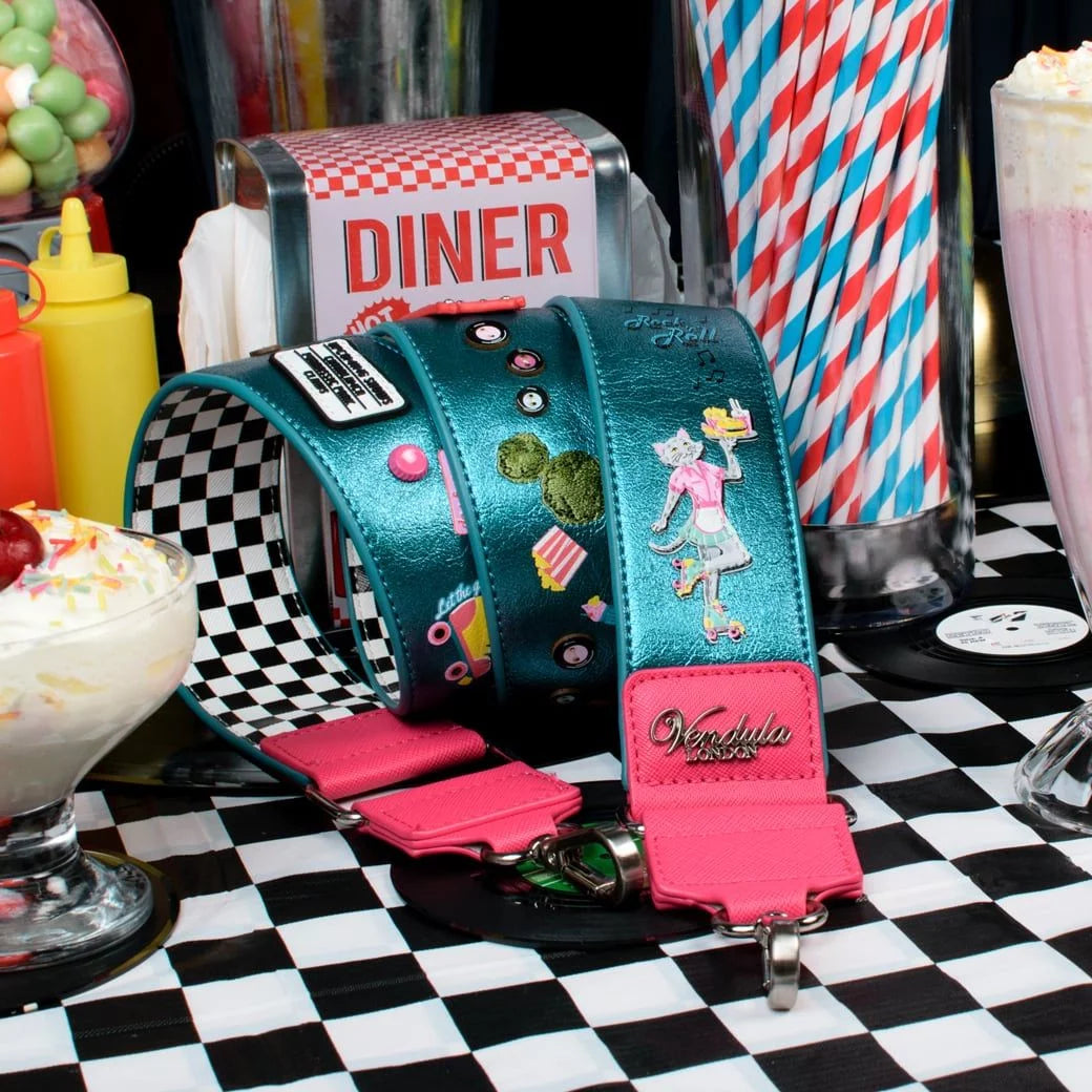 Kitty's Diner Wide Shoulder Strap