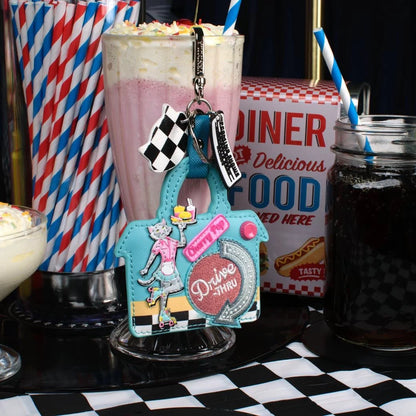 Vendula London - New Style Kitty's Diner Key Charm