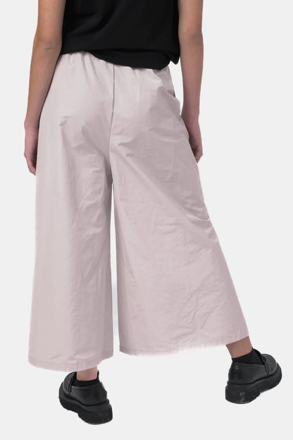 Baci - Elastic Wide Leg Pant Powder - 4007191PWDRXS