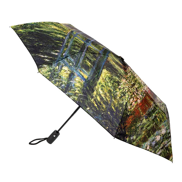 Umbrella - Waterlily Pond Auto Open Folding A2-LFPA840-WLPND