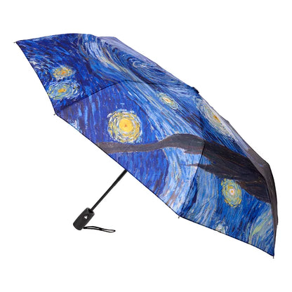 Clifton Australia Umbrella - Starry Night Auto Open Folding A2-LFPA840-STARN