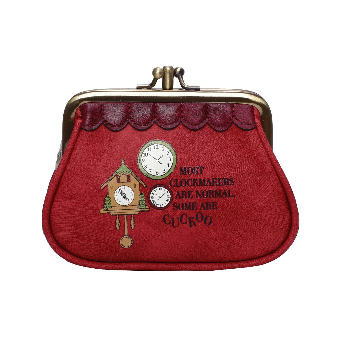 Vendula London - Tick Tock Clock Shop Clipper Coin Purse (PRE-ORDER)