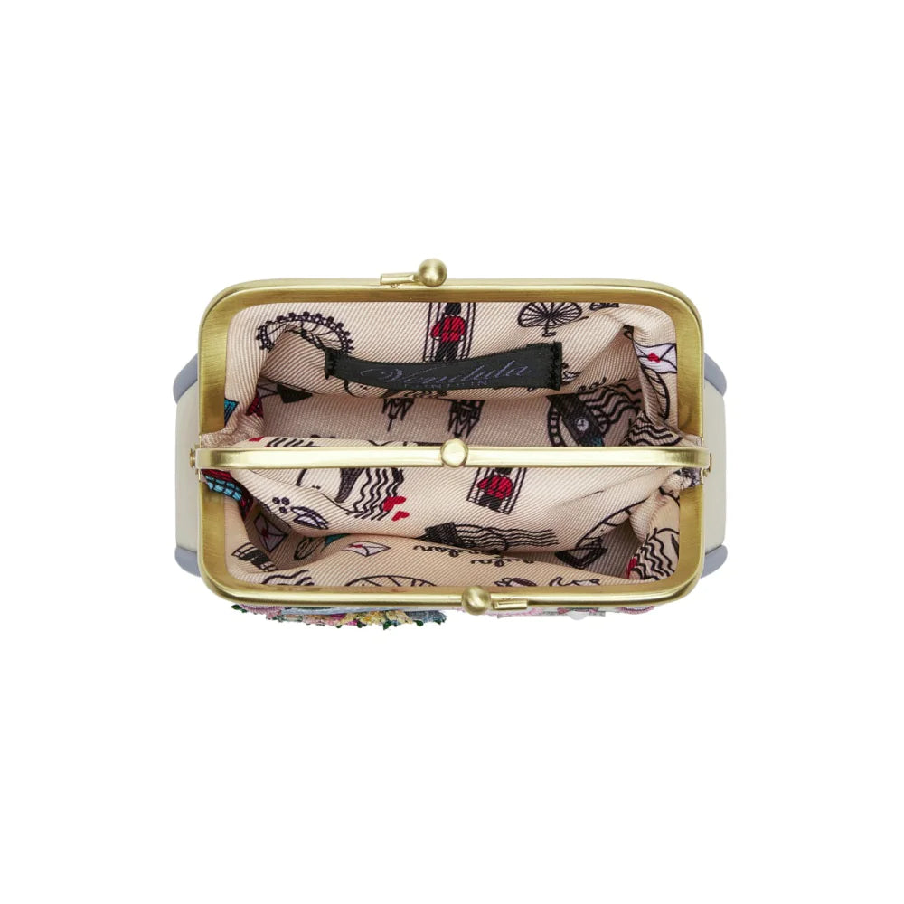 Vendula London Posies & Patisseries Clipper Coin Purse Available Now