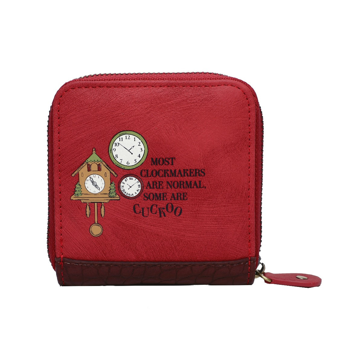 Vendula London - Tick Tock Clock Shop Square Wallet (PRE-ORDER)