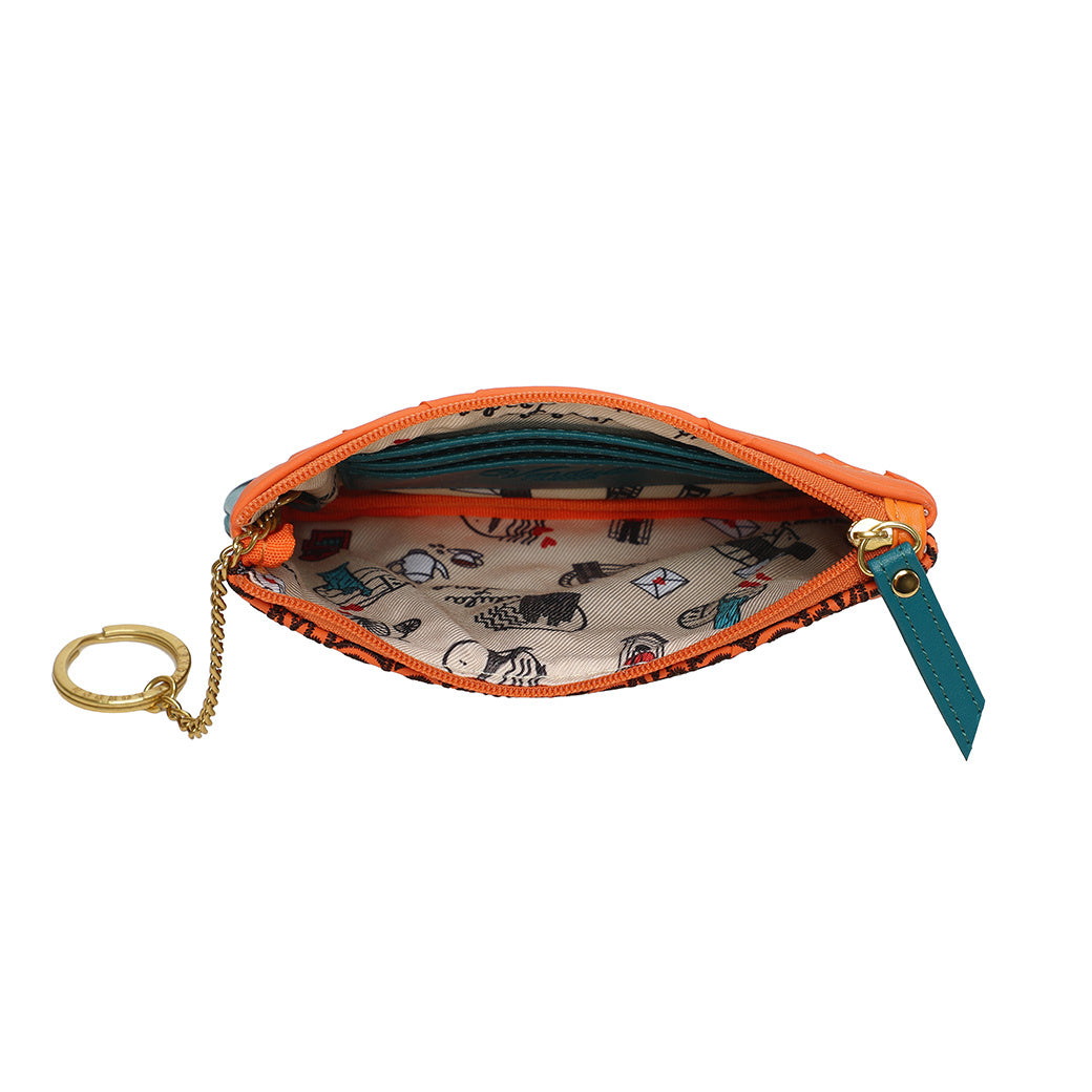 Vendula London - Sugar and Spice Coffee Shop Zipper Coin Purse