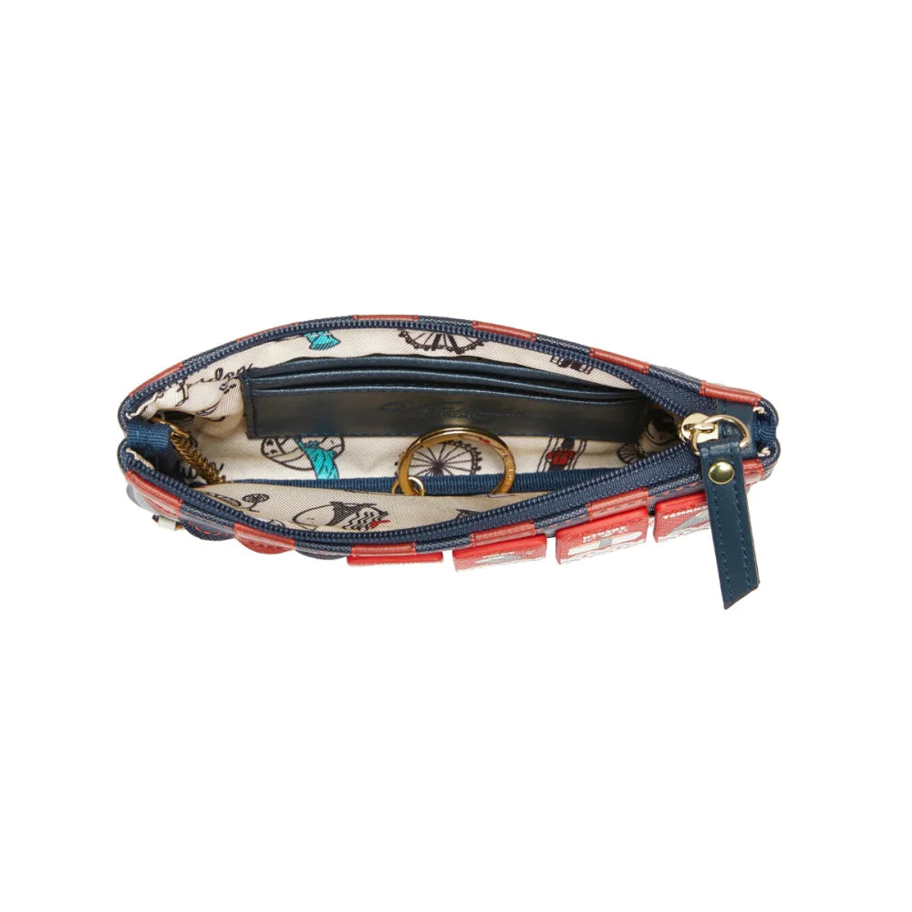 Vendula Lomdon Sushi Blue Edition Zipper Coin Key Purse Available Now