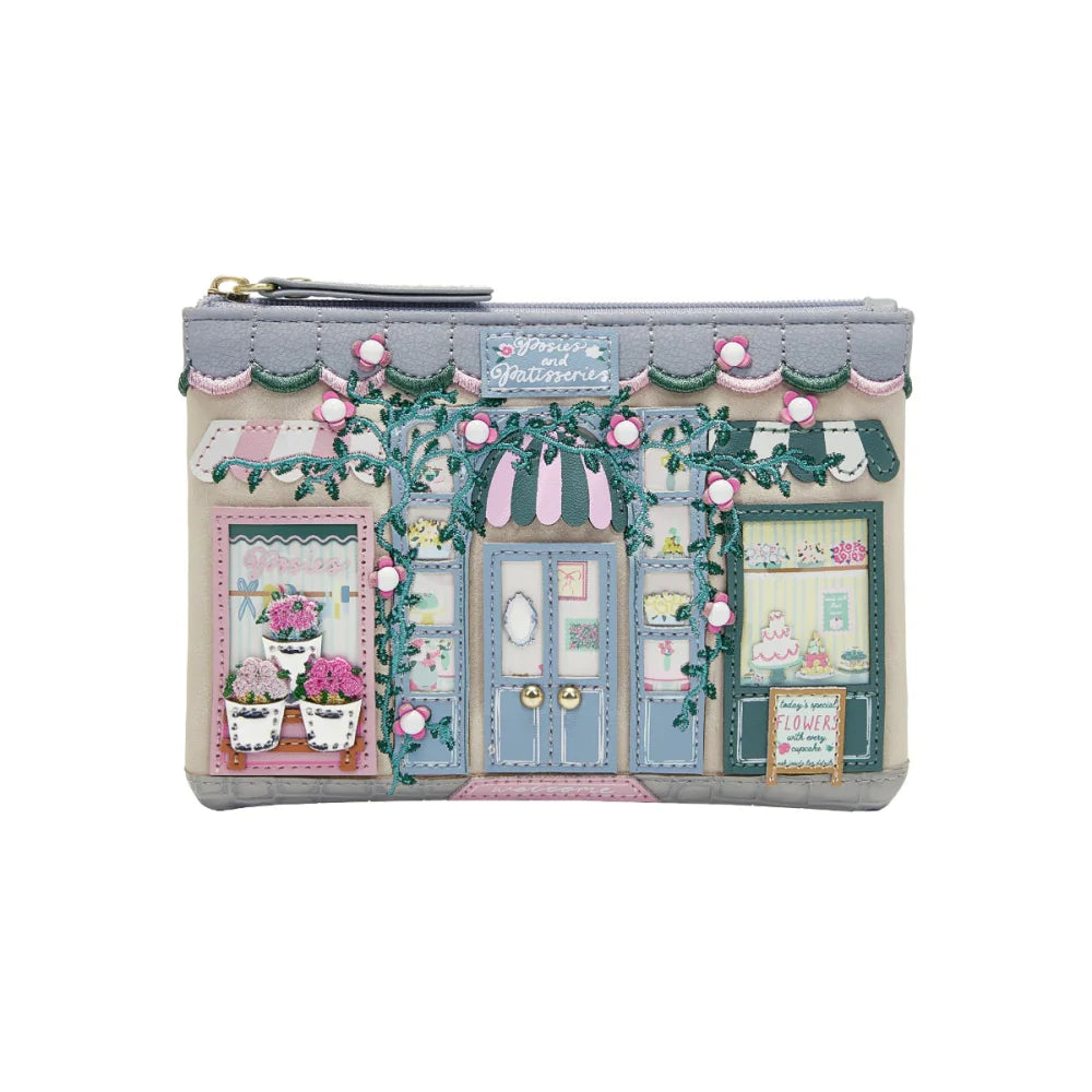 Vendula London Posies & Patisseries Zipper Coin Purse Available N ow