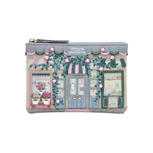 Vendula London Posies & Patisseries Zipper Coin Purse Available N ow