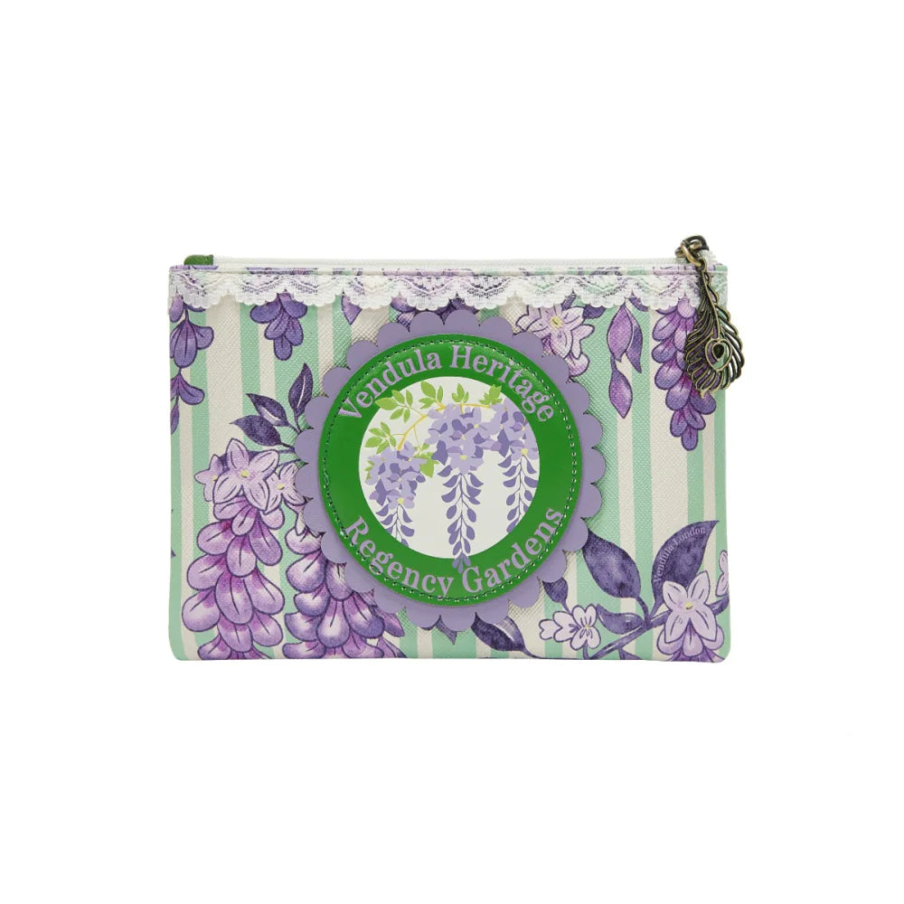 Vendula London Regency Gardens Zipper Coin Purse Available Now
