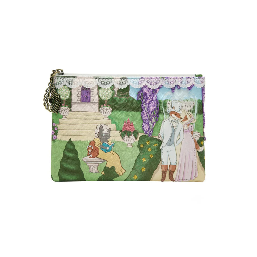 Vendula London Regency Gardens Zipper Coin Purse Available Now