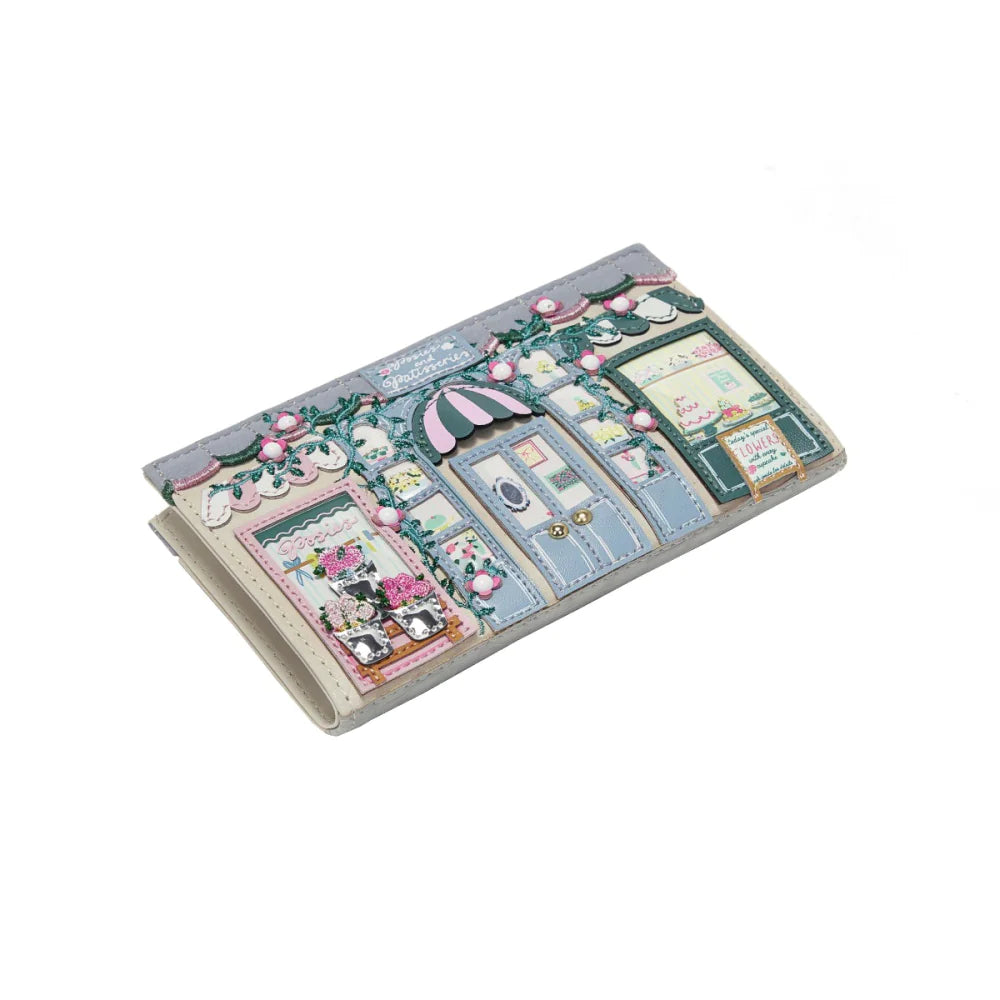 Vendula London Posises & Patisseries Compact Folding wallet Available Now