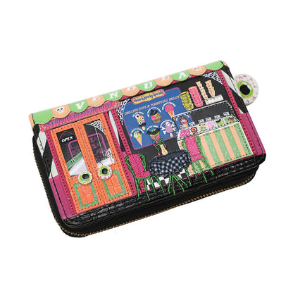 Vendula London - I-Scream Parlour Medium Ziparound Wallet ( Pre Order )