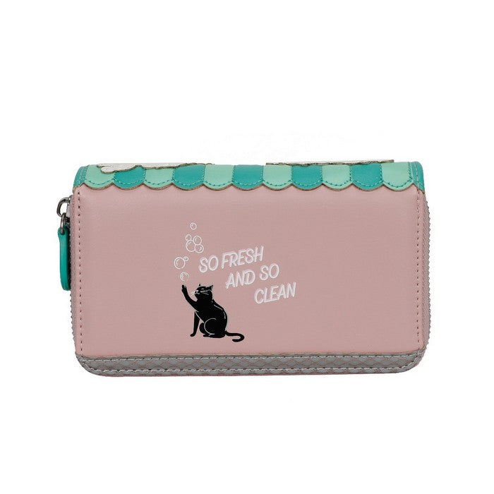 Vendula London - Bubble Cats Medium Zip Around Wallet ( Pre Sale )