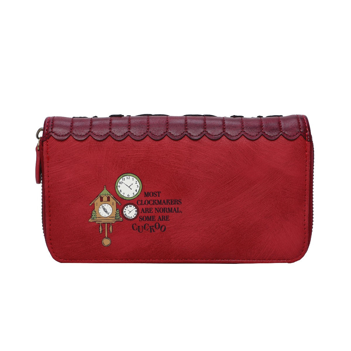 Vendula London - Tick Tock Clock Shop Large Ziparound Wallet (PRE-ORDER)