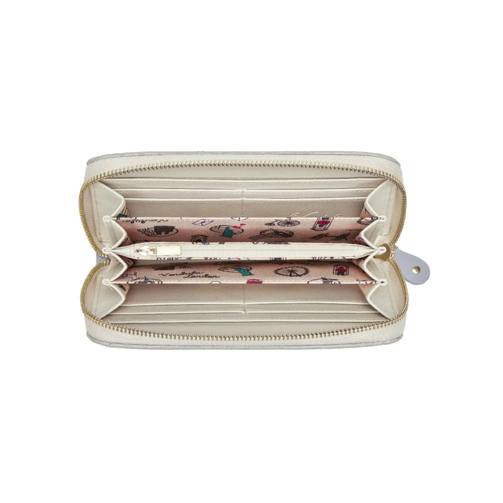 Vendula London Posies & Patisseries Large Zip Wallet Available Now