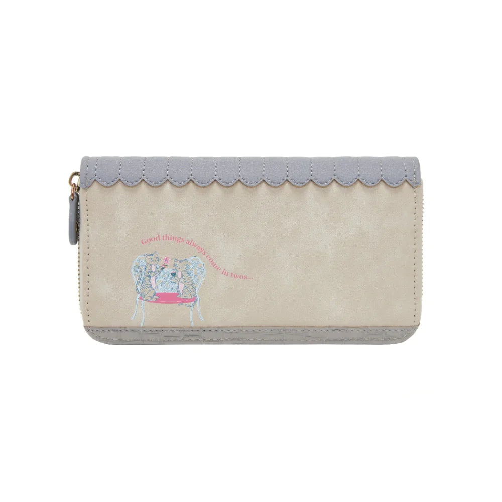 Vendula London Posies & Patisseries Large Zip Wallet Available Now