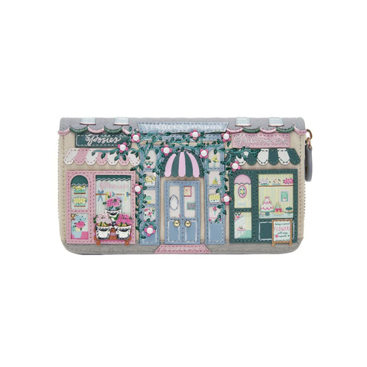 Vendula London Posies & Patisseries Large Zip Wallet Available Now