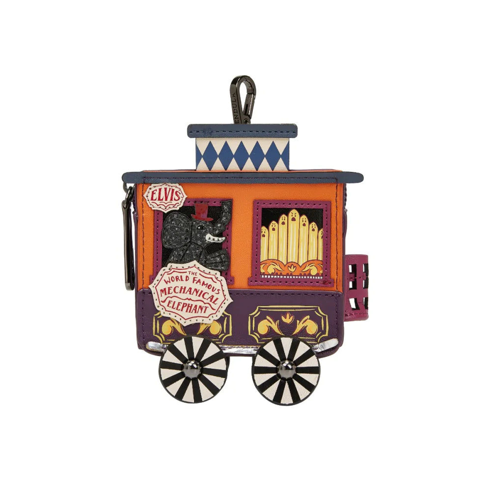 Vendula London Skelecat’s Travelling Ghost Train Carriage Coin Purse Available Now