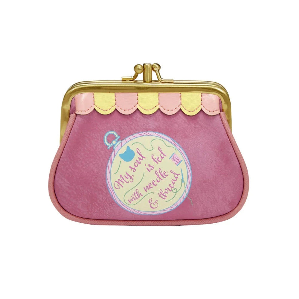 Vendula London Sewing Shop Raspberry Edition Clipper Coin Purse Available Now!