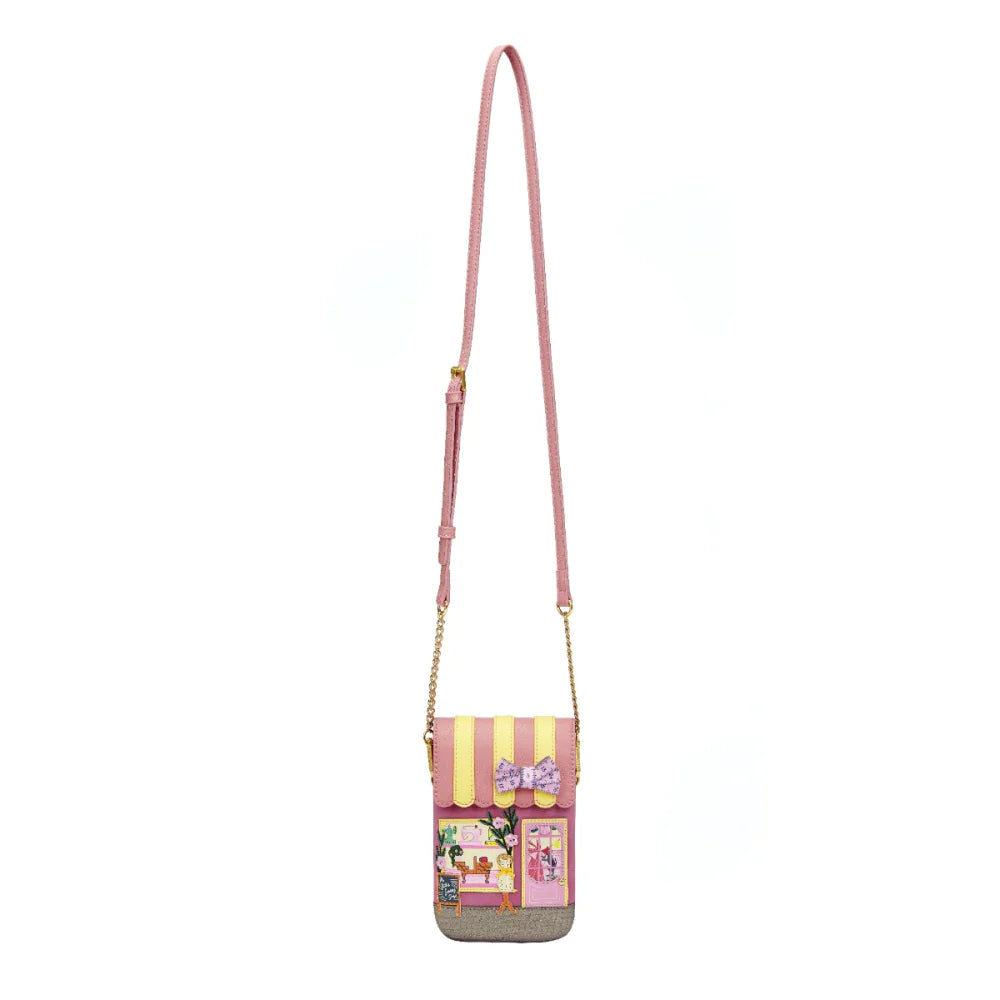 Vendula London Sewing Shop Raspberry Edition  Phone Pouch Bag Available Now!