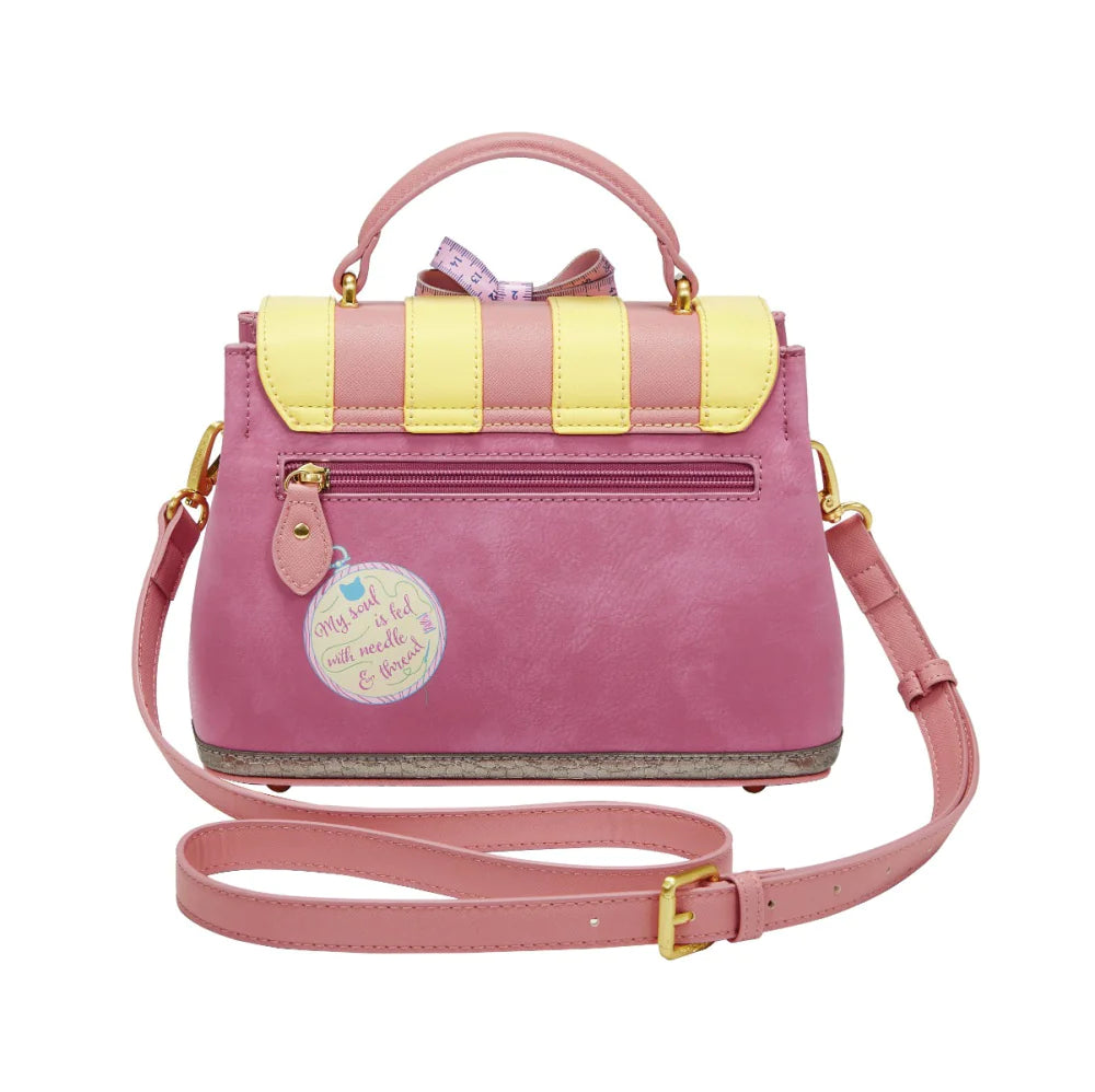 Vendula London Sewing Shop Raspberry Edition Mini Grace Bag Available Now