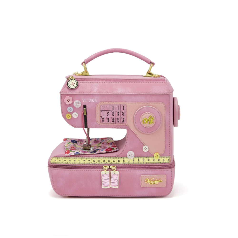 Vendula London Sewing Shop raspberry edition Sewing Machine Bag SOLD OUT