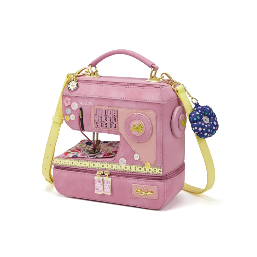 Vendula London Sewing Shop raspberry edition Sewing Machine Bag SOLD OUT