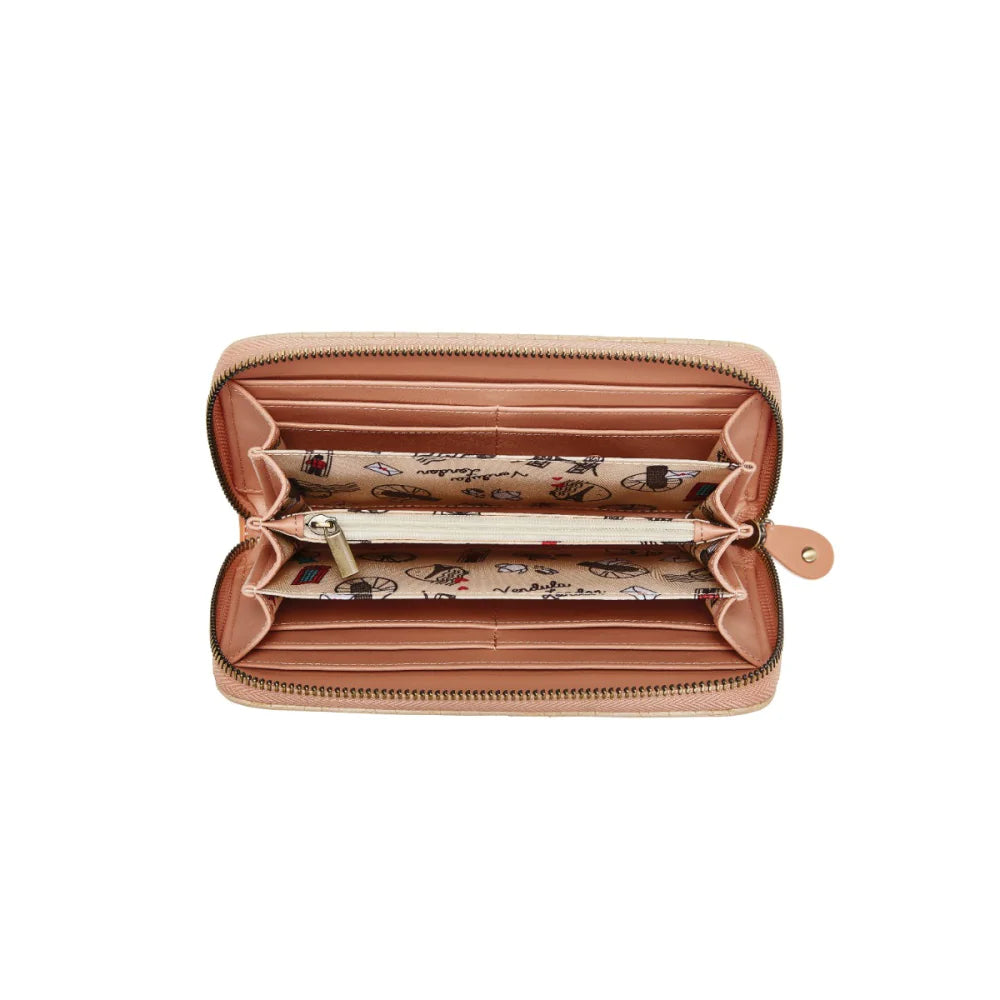Vendula London Voyage Travel Shop Large Ziparound Wallet Presale