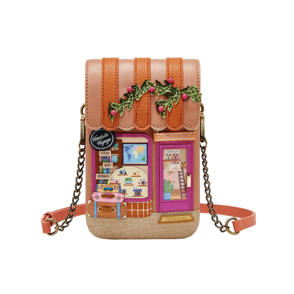 Vendula London Voyage Travel Shop Phone Pouch Presale