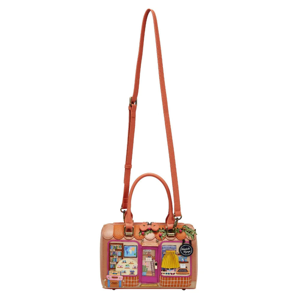 Vendula London Voyage Travel Shop Speedy Bowler Bag  Presale