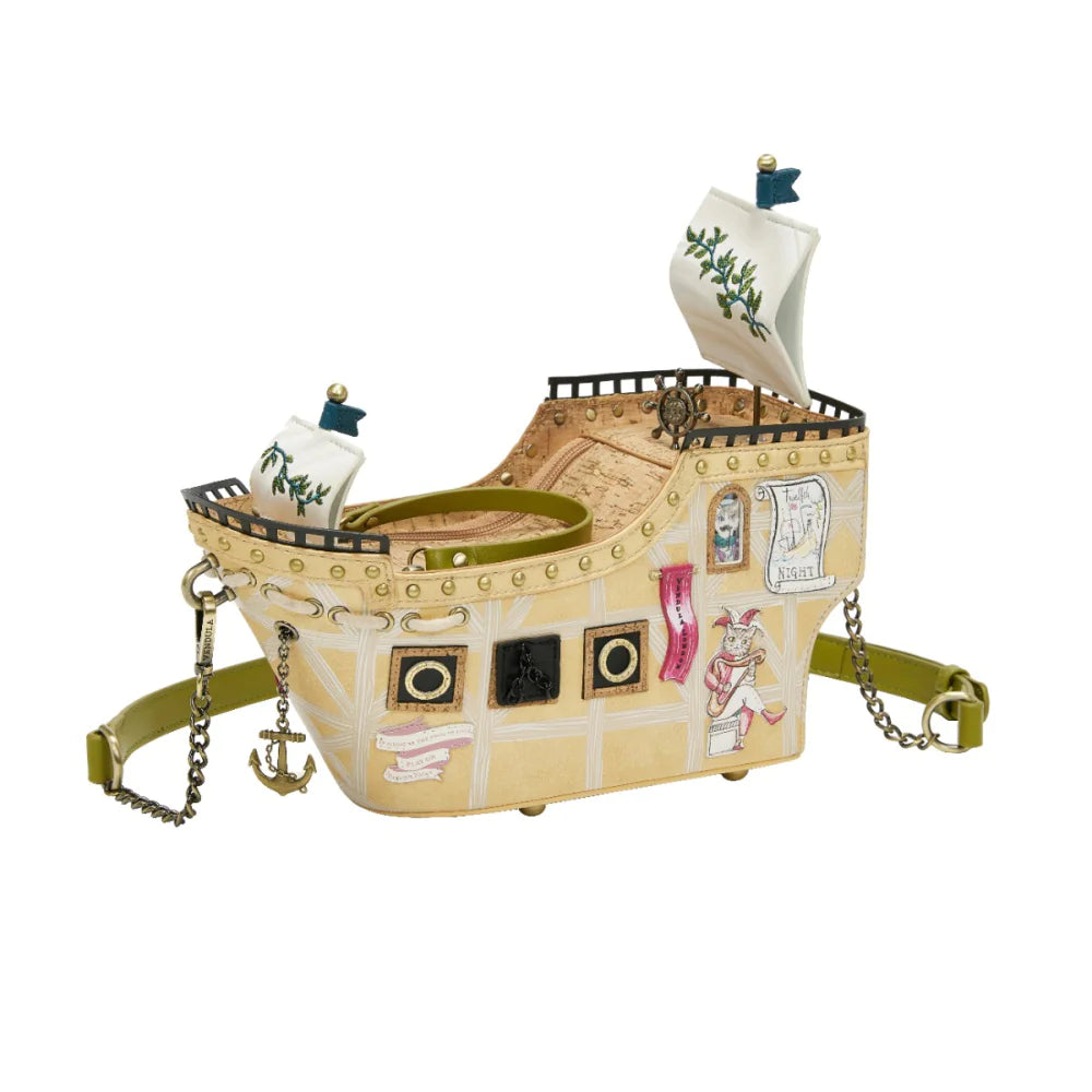 Vendula London Shakespeare Twelfth Night Ship Bag Limited Edition