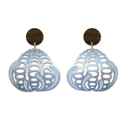 Go Do Good - Banksia silver stud earrings