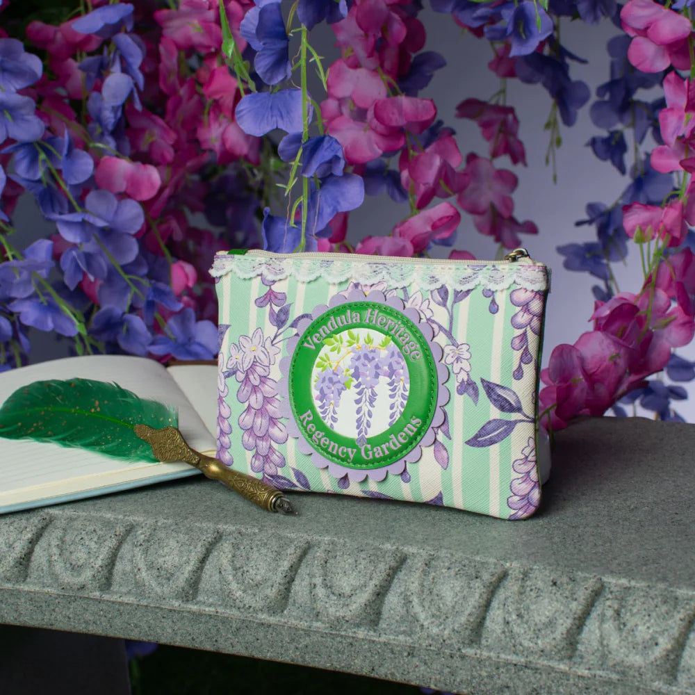 Vendula London Regency Gardens Zipper Coin Purse Available Now