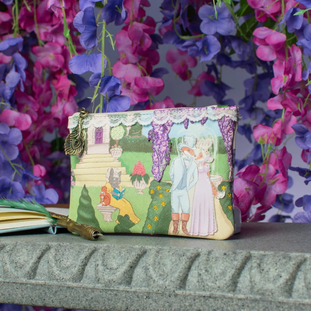 Vendula London Regency Gardens Zipper Coin Purse Available Now