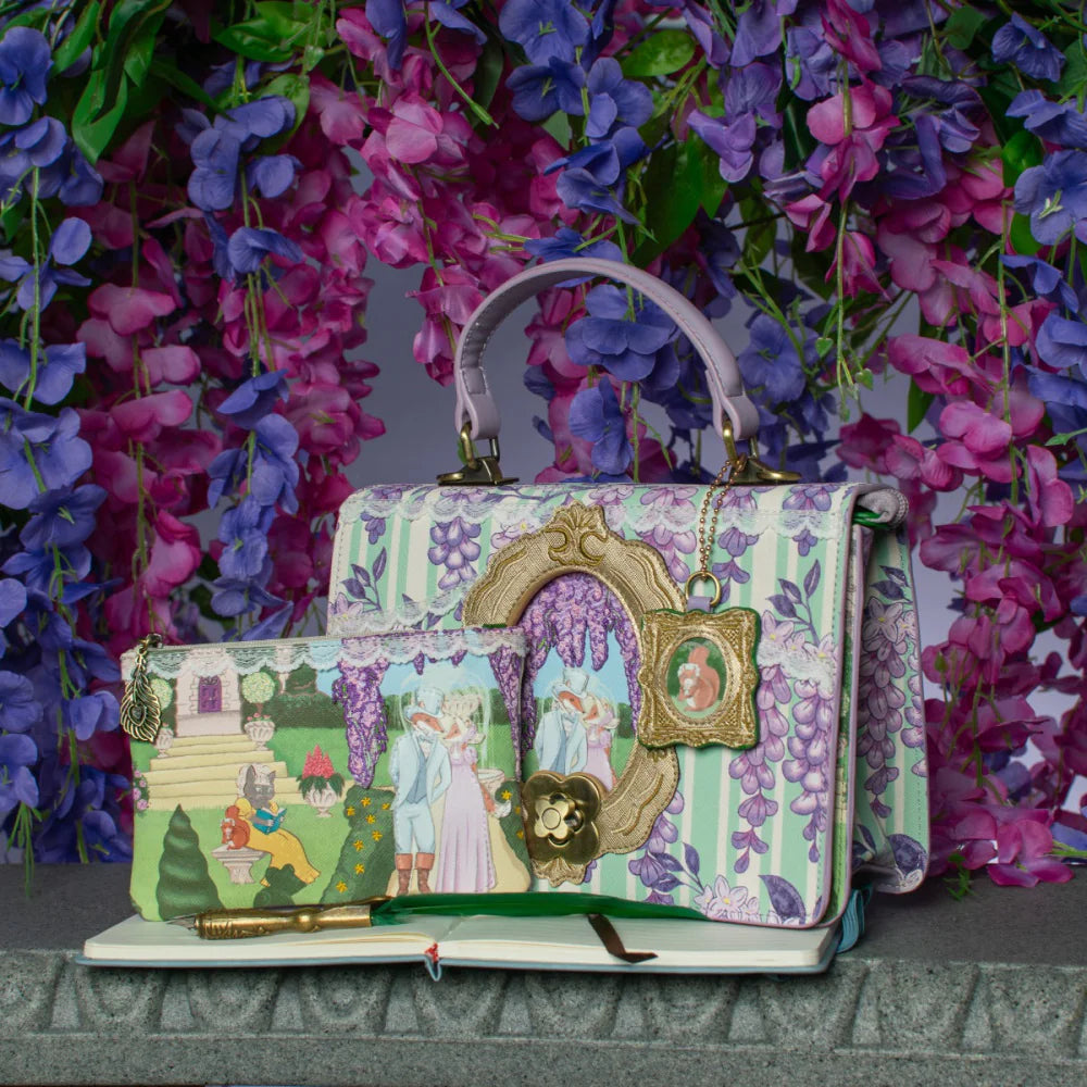 Vendula London Regency Gardens Zipper Coin Purse Available Now