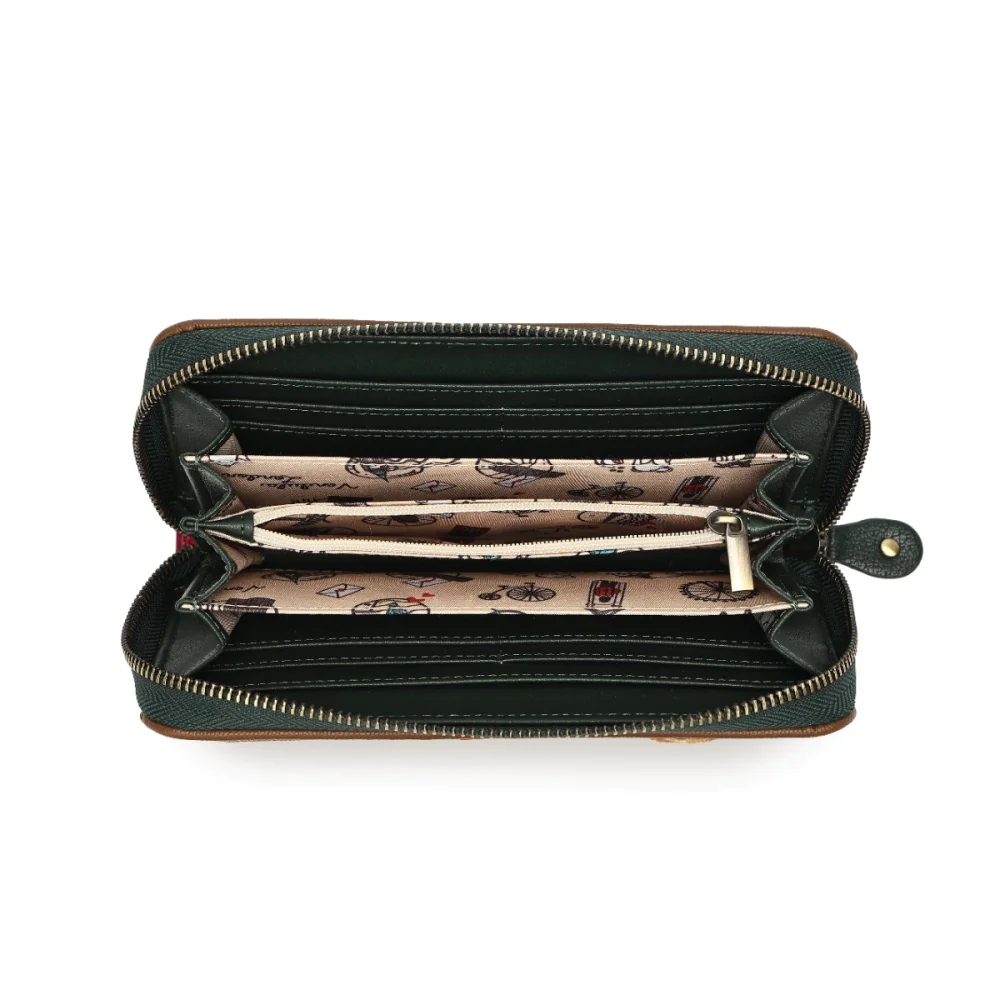 Vendula London Farmhouse Pantry Large Zip Around Wallet