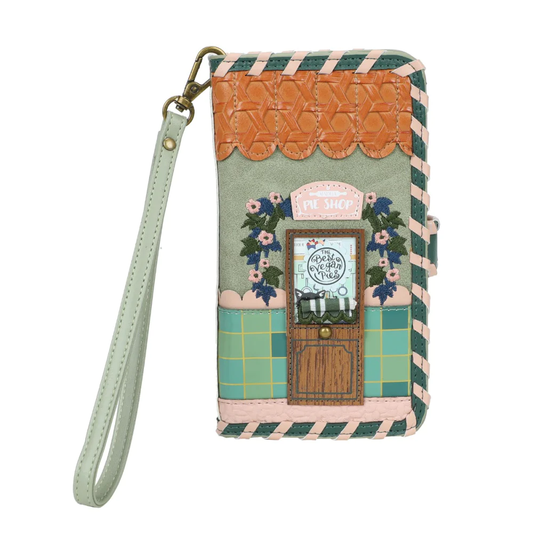 Vendula London Pie Shop Universal Flip Phone Case ( Pre Sale ) Due late Sept / Oct