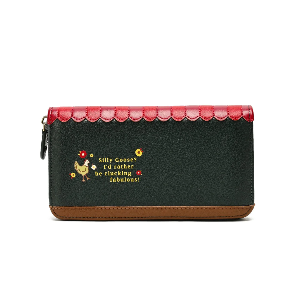 Vendula London Farmhouse Pantry Large Zip Around Wallet