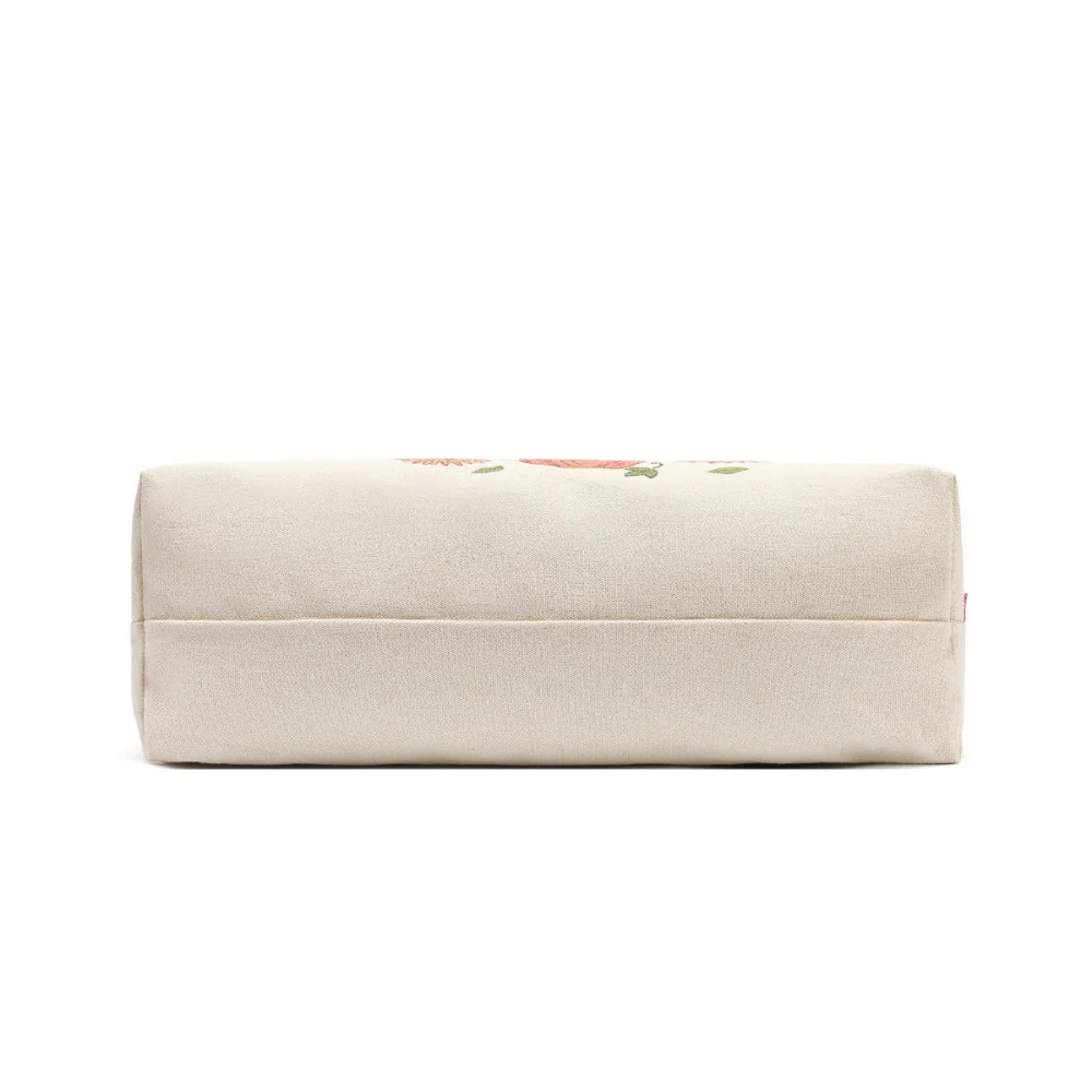Vendula London Amber Flower Canvas Tote Bag