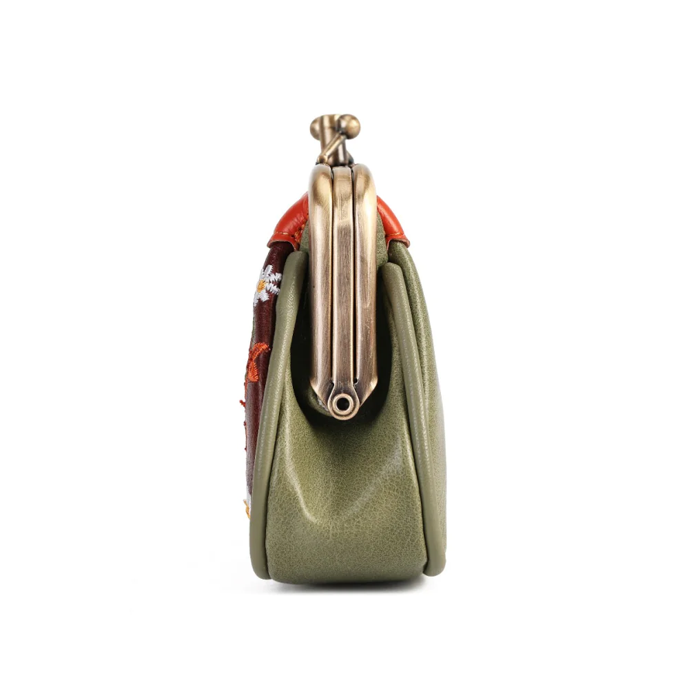 Vendula London Amber Garden Flower Shop Clipper Coin Purse