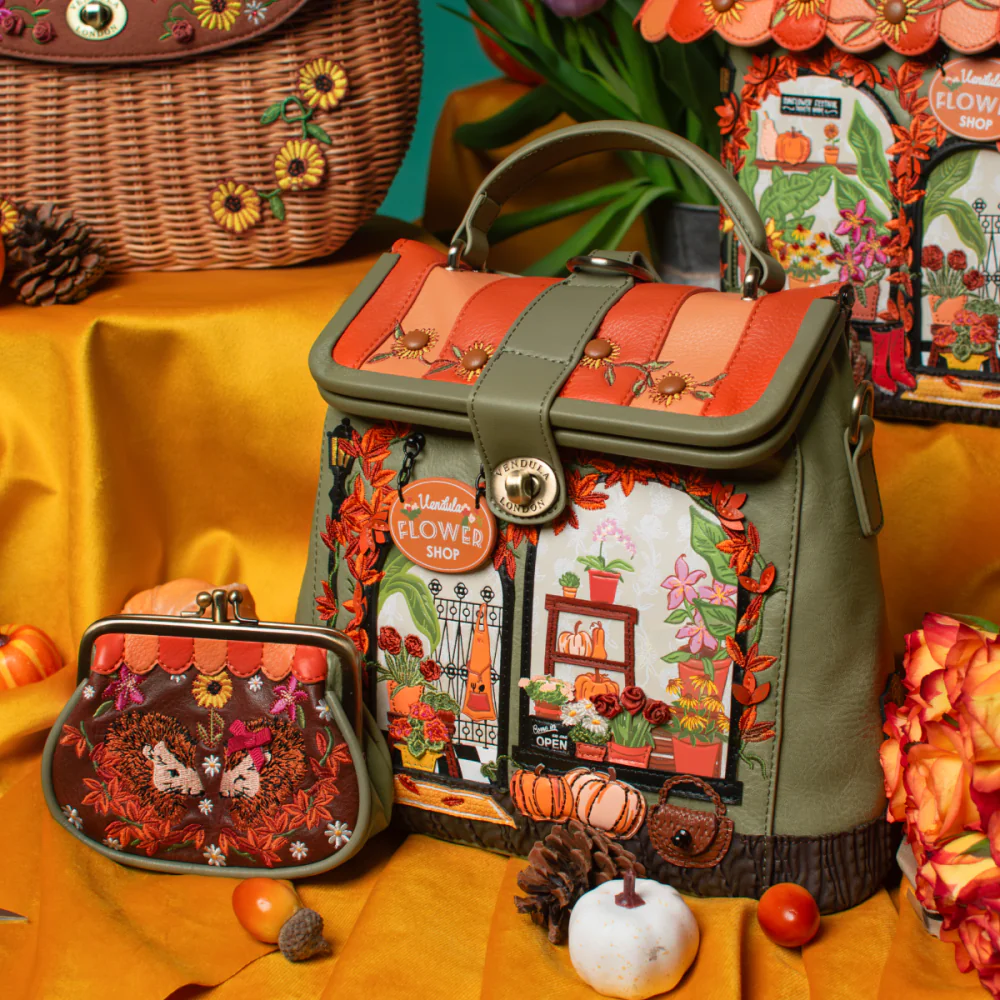Vendula London Amber Flower Lyla Backpack