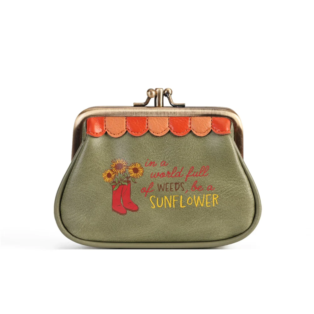 Vendula London Amber Garden Flower Shop Clipper Coin Purse