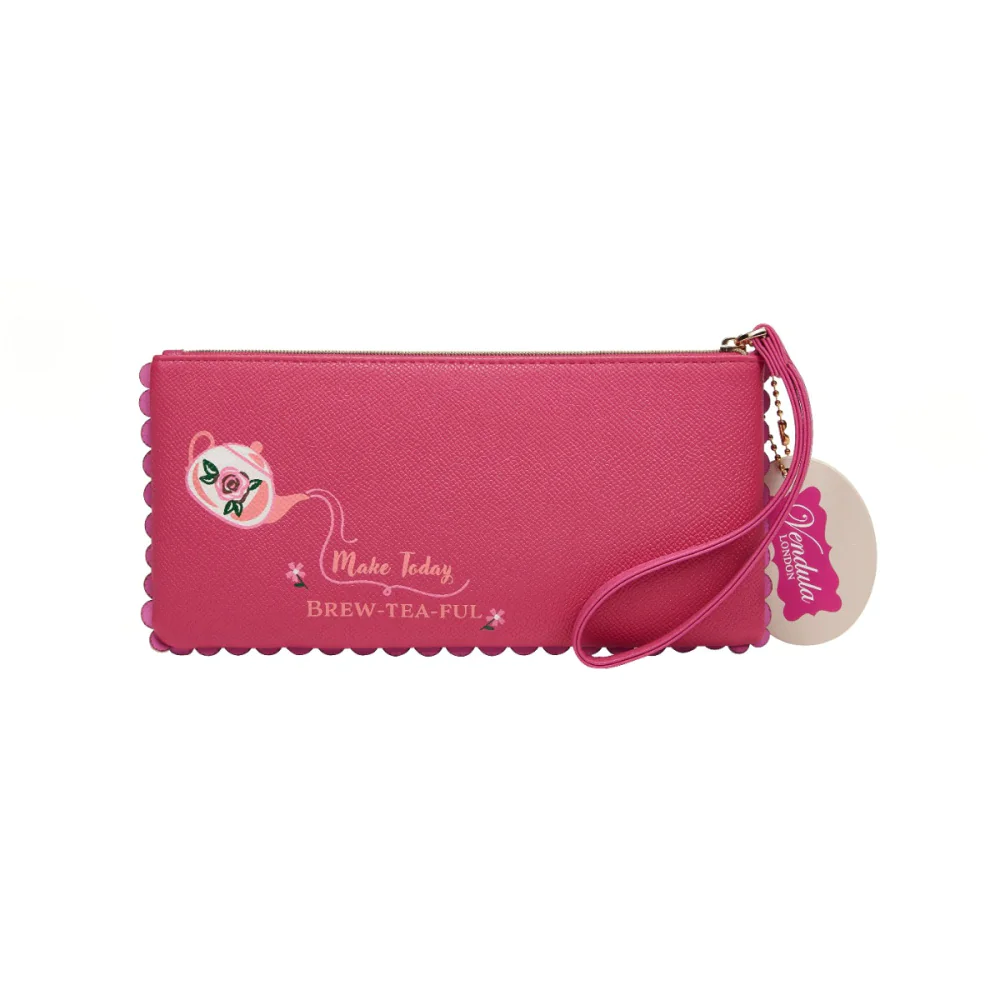 Vendula London Perfectly Pink Afternoon Tea Bus Bellamy Wallet Available Now