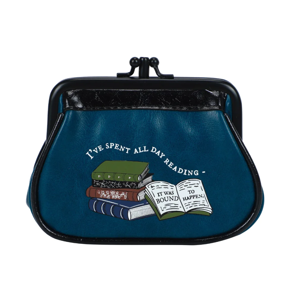 Vendula London Between The Covers Bookbinders Clipper Coin Purse Due- Available Now