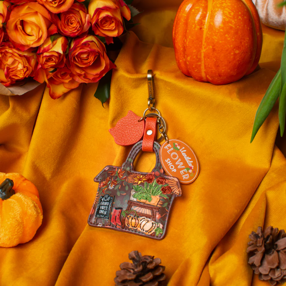 Vendula London Amber Flower Keycharm