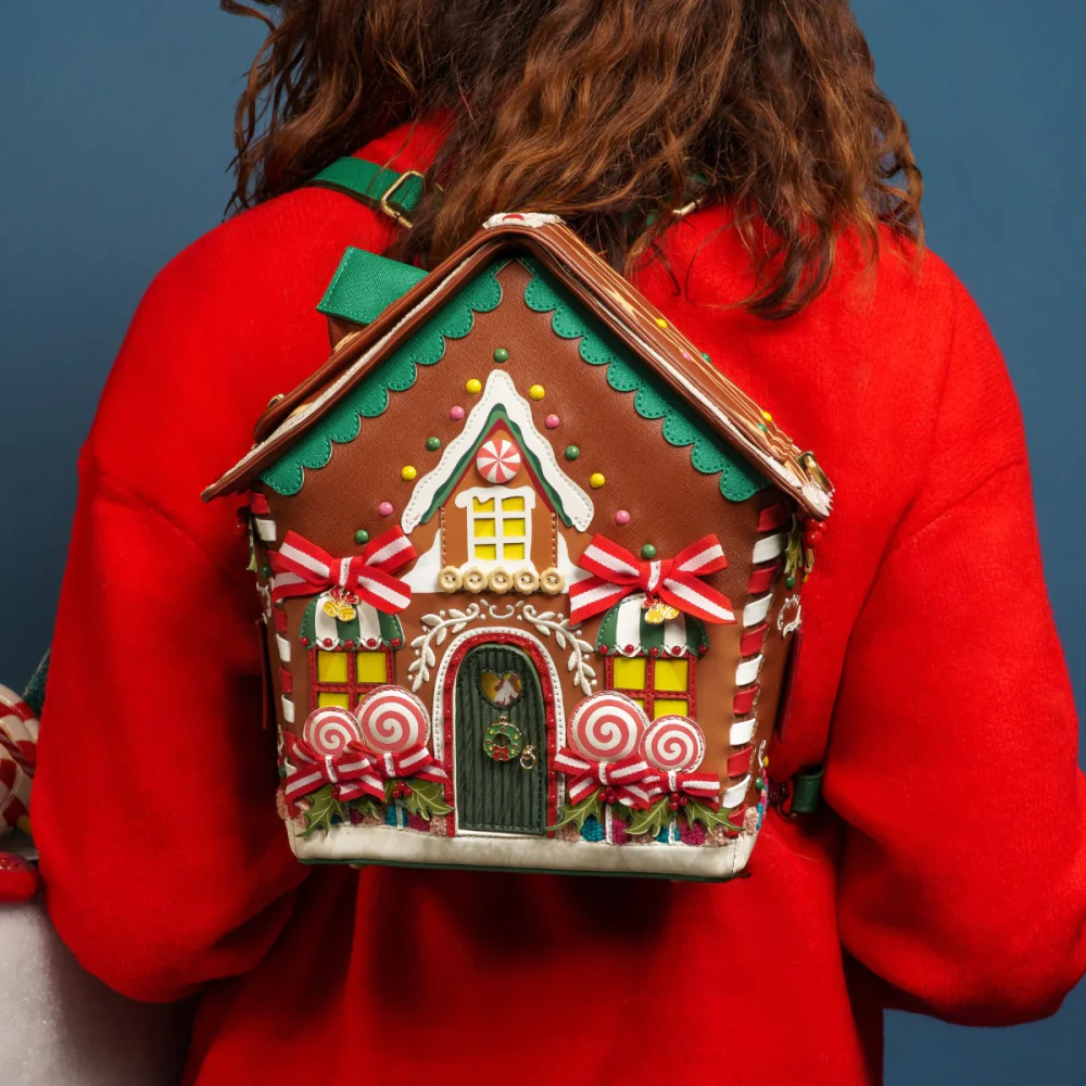 Vendula London Gingerbread House Backpack Available Now