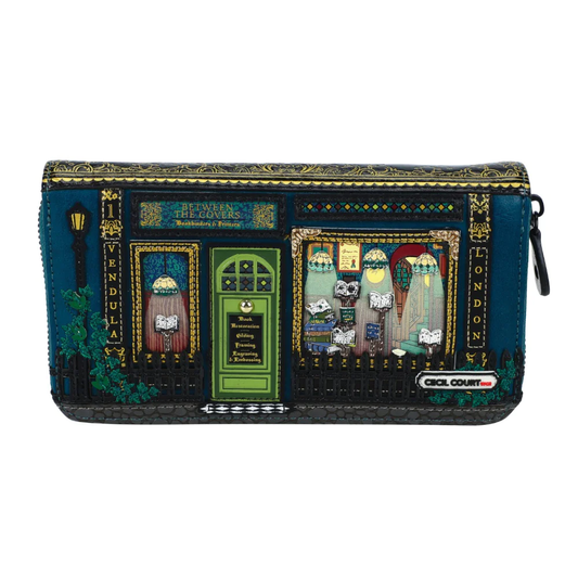 Vendula London Between the Covers Bookbinders Large Ziparound Wallet ( Pre Sale ) Arrival Mid / Late Sept