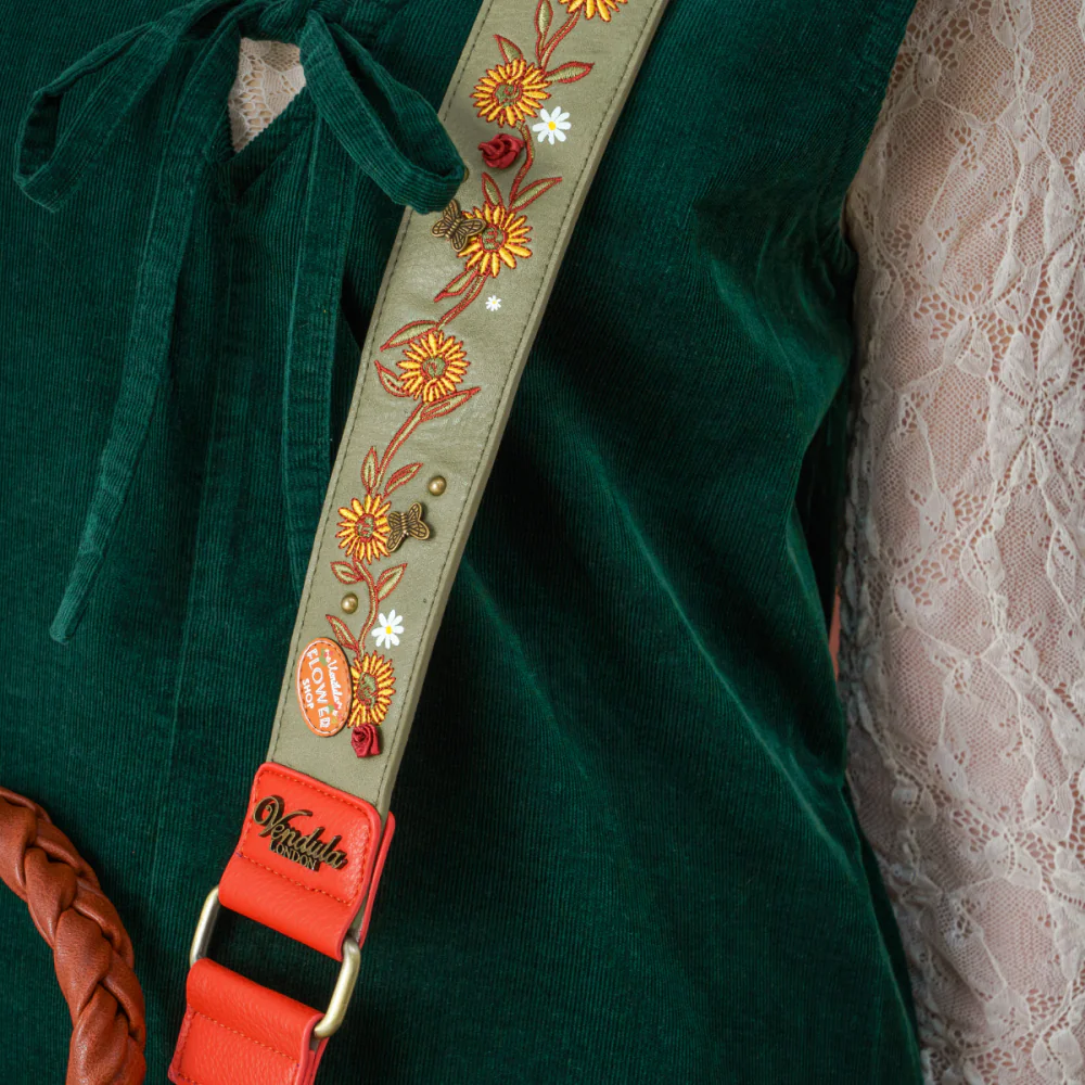 Vendula London Amber Flower Wide Strap