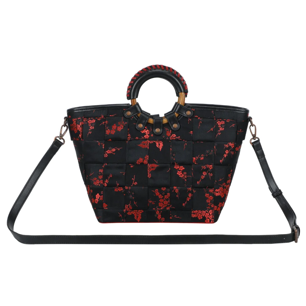 Vendula London Woven Butterfly Garden Large Ari Bag - Available Now