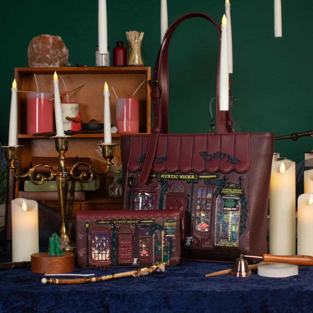 Vendula London Mystic Wicks Candle & Wandmakers Large Ziparound Wallet ( Pre Sale ) Due Oct